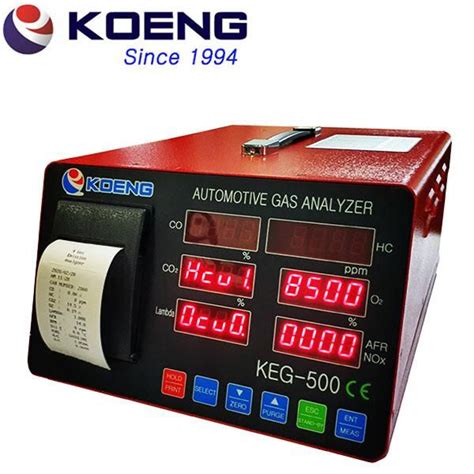 automotive gas analyzer keg-500|KOENG KEG.